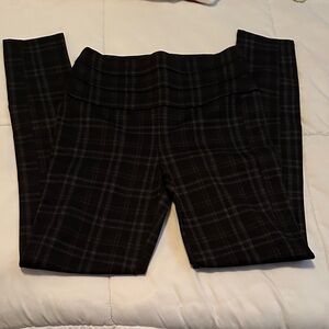 Rewind Charcoal Checkered Trousers